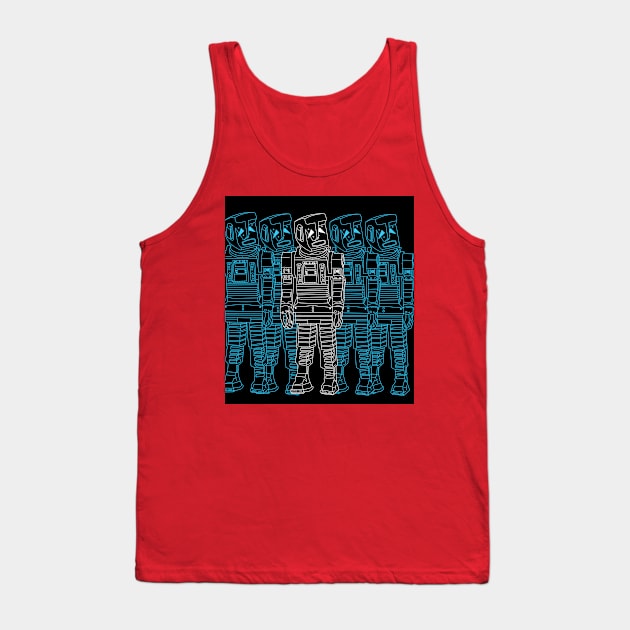 MARVIN - Marvin The Paranoid Android Tank Top by Stupiditee